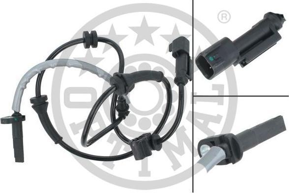 OPTIMAL 06-S723 - Capteur, vitesse de roue droxauto.com