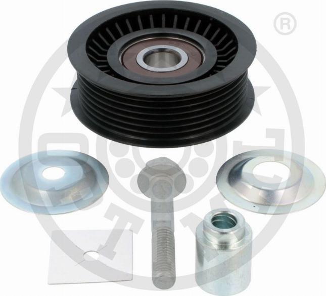 OPTIMAL 0-N2554 - Poulie renvoi / transmission, courroie trapézoïdale à nervures droxauto.com