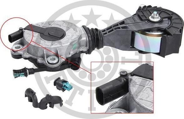 OPTIMAL 0-N2264 - Tendeur de courroie, courroie trapézoïdale à nervures droxauto.com