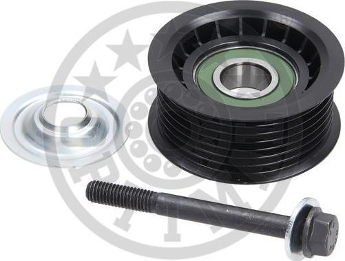 OPTIMAL 0-N2218 - Poulie renvoi / transmission, courroie trapézoïdale à nervures droxauto.com