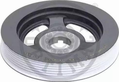 OPTIMAL F8-7645 - Poulie, vilebrequin droxauto.com