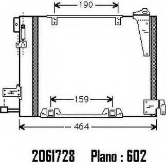 Ordonez 2061728 - Condensateur, climatisation droxauto.com
