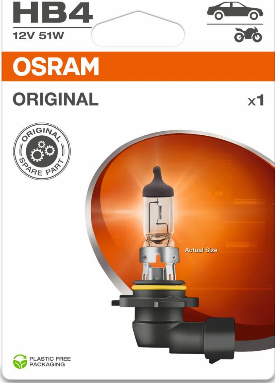 OSRAM 9006-1BL - Ampoule, projecteur longue portée droxauto.com