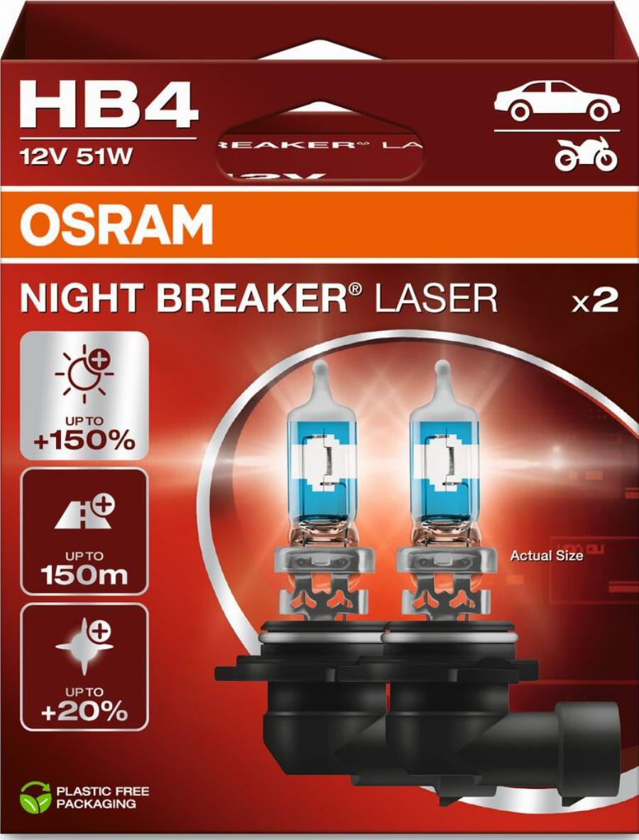 OSRAM 9006NL-2HB - Ampoule, projecteur longue portée droxauto.com