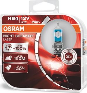OSRAM 9006NL-HCB - Ampoule, projecteur longue portée droxauto.com