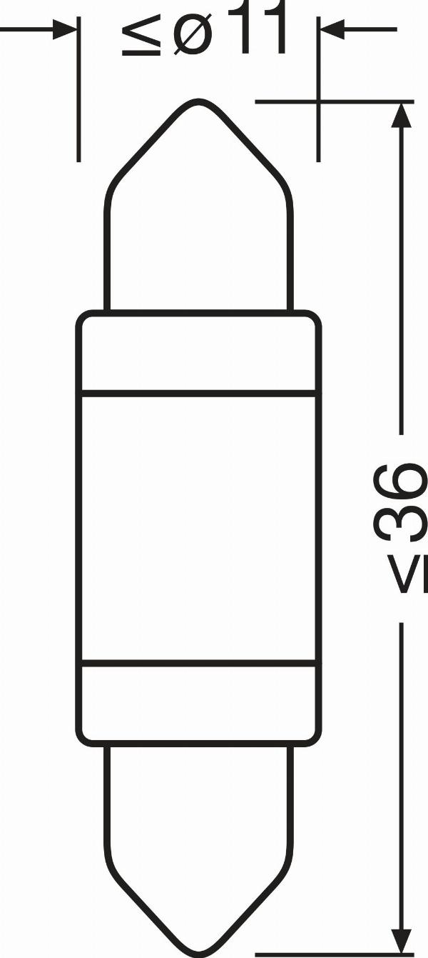 OSRAM 6418DWP-1BL - Ampoule, éclairage intérieur droxauto.com