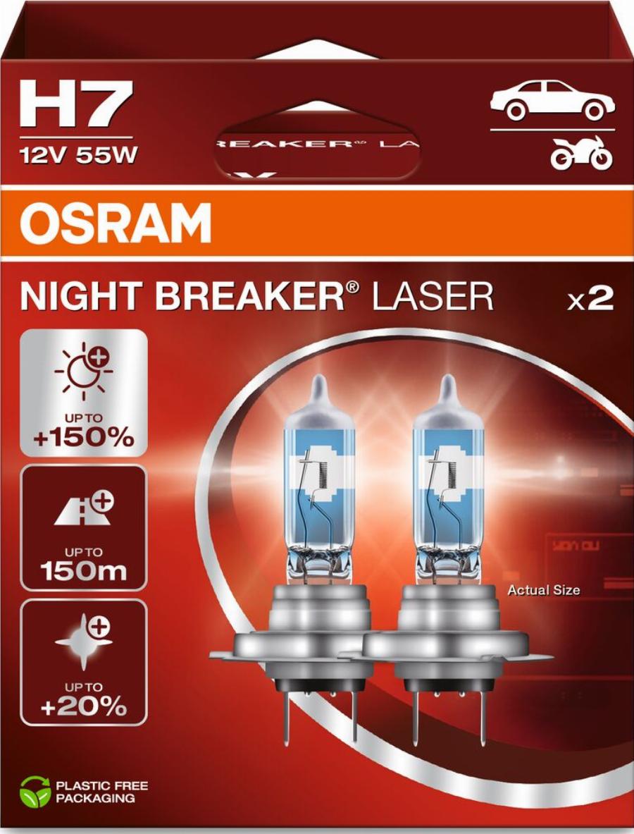 OSRAM 64210NL-2HB - Ampoule, projecteur longue portée droxauto.com