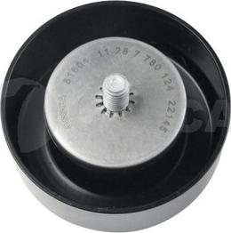 OSSCA 51604 - Poulie renvoi / transmission, courroie trapézoïdale à nervures droxauto.com