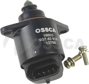 OSSCA 16603 - Contrôle de ralenti, alimentation en air droxauto.com