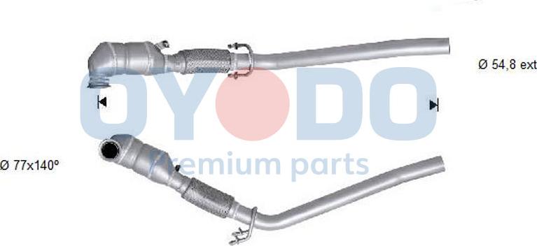 Oyodo 20N0027-OYO - Catalyseur droxauto.com
