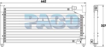 PACO CL3913 - Condensateur, climatisation droxauto.com