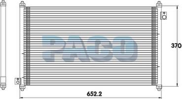 PACO CL3981 - Condensateur, climatisation droxauto.com