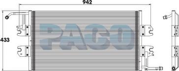 PACO CL3154 - Condensateur, climatisation droxauto.com