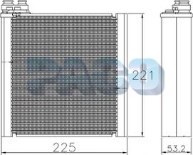 PACO EL4025 - Évaporateur climatisation droxauto.com