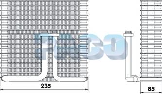 PACO EL5127 - Évaporateur climatisation droxauto.com