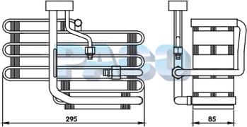 PACO EL-1306 - Évaporateur climatisation droxauto.com