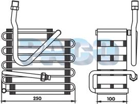 PACO EL1336 - Évaporateur climatisation droxauto.com