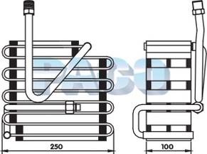 PACO EL1320 - Évaporateur climatisation droxauto.com