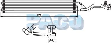 PACO EL1322 - Évaporateur climatisation droxauto.com