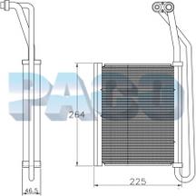 PACO EL3241D - Évaporateur climatisation droxauto.com