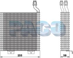 PACO EL3274D - Évaporateur climatisation droxauto.com