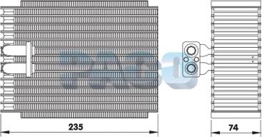PACO EL7106 - Évaporateur climatisation droxauto.com