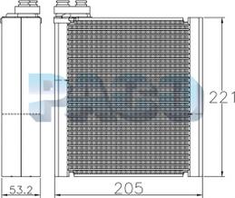 PACO ER4036 - Évaporateur climatisation droxauto.com