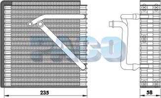 PACO ER5044 - Évaporateur climatisation droxauto.com