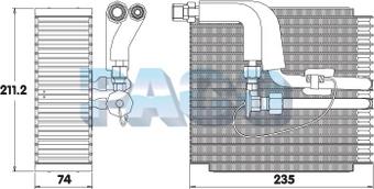 PACO ER-5030 - Évaporateur climatisation droxauto.com