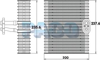 PACO ER5141 - Évaporateur climatisation droxauto.com