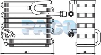 PACO ER-1009 - Évaporateur climatisation droxauto.com