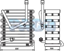 PACO ER-1111 - Évaporateur climatisation droxauto.com