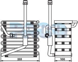 PACO ER-1136 - Évaporateur climatisation droxauto.com