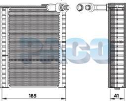 PACO ER3055 - Évaporateur climatisation droxauto.com