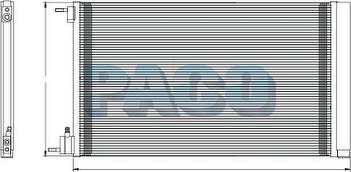 PACO MP5261 - Condensateur, climatisation droxauto.com