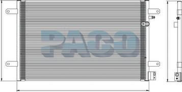 PACO MP5200 - Condensateur, climatisation droxauto.com