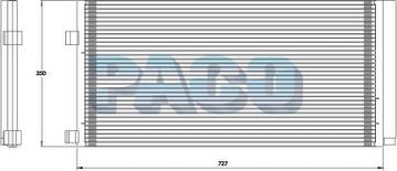 PACO PL5692 - Condensateur, climatisation droxauto.com