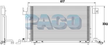 PACO PL5244 - Condensateur, climatisation droxauto.com
