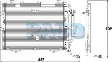 PACO PL3415 - Condensateur, climatisation droxauto.com