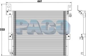 PACO PL3569 - Condensateur, climatisation droxauto.com