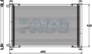 PACO PL3521 - Condensateur, climatisation droxauto.com