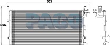 PACO PL3575 - Condensateur, climatisation droxauto.com
