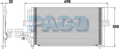 PACO PL3049 - Condensateur, climatisation droxauto.com