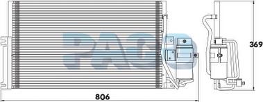 PACO PL3793/RD - Condensateur, climatisation droxauto.com