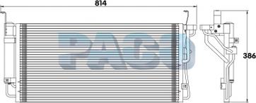 PACO PL3745/RD - Condensateur, climatisation droxauto.com