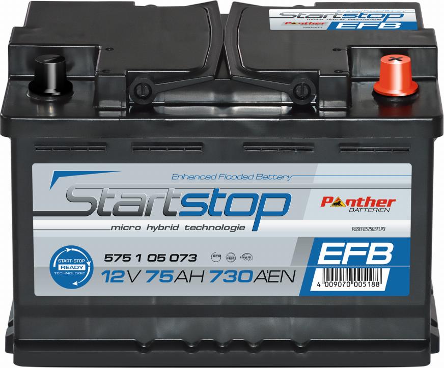PANTHER SB.575105073n - Batterie de démarrage droxauto.com