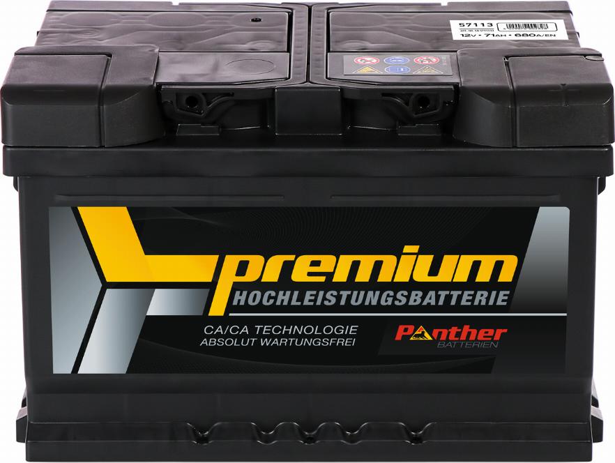 PANTHER SB.5711333n - Batterie de démarrage droxauto.com