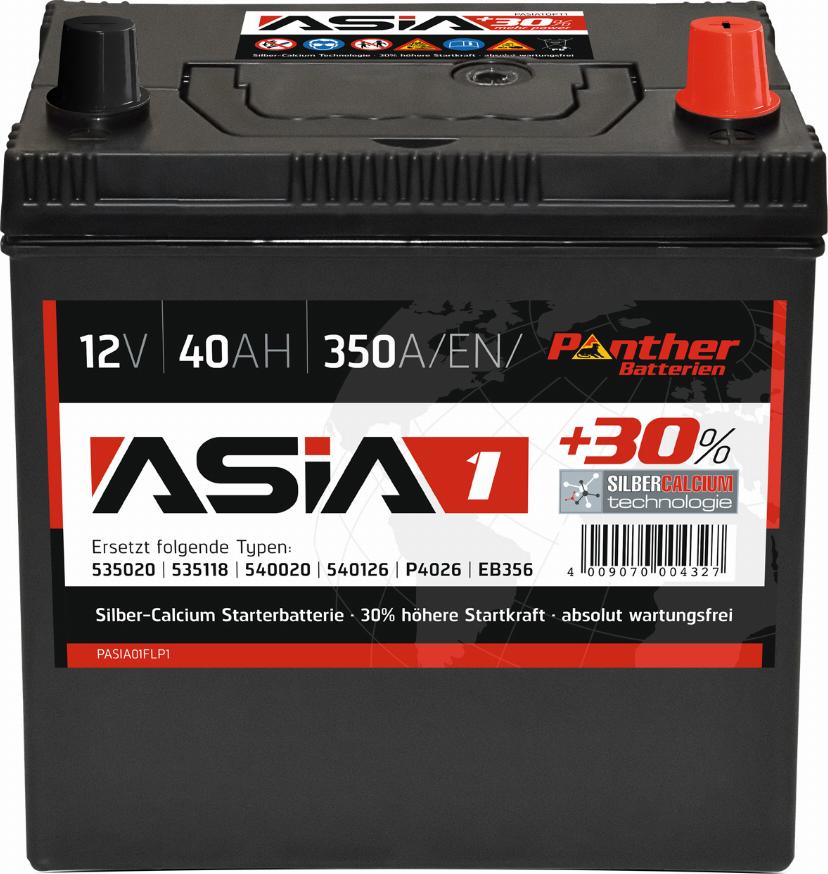 PANTHER SB.ASIA01 - Batterie de démarrage droxauto.com