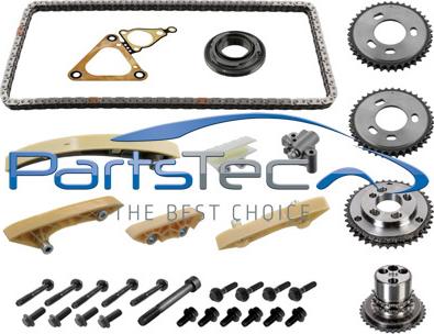 PartsTec PTA114-0468 - Kit de distribution par chaîne droxauto.com