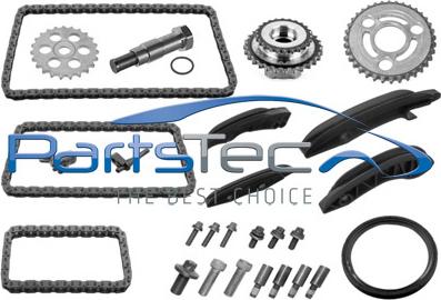 PartsTec PTA114-0405 - Kit de distribution par chaîne droxauto.com